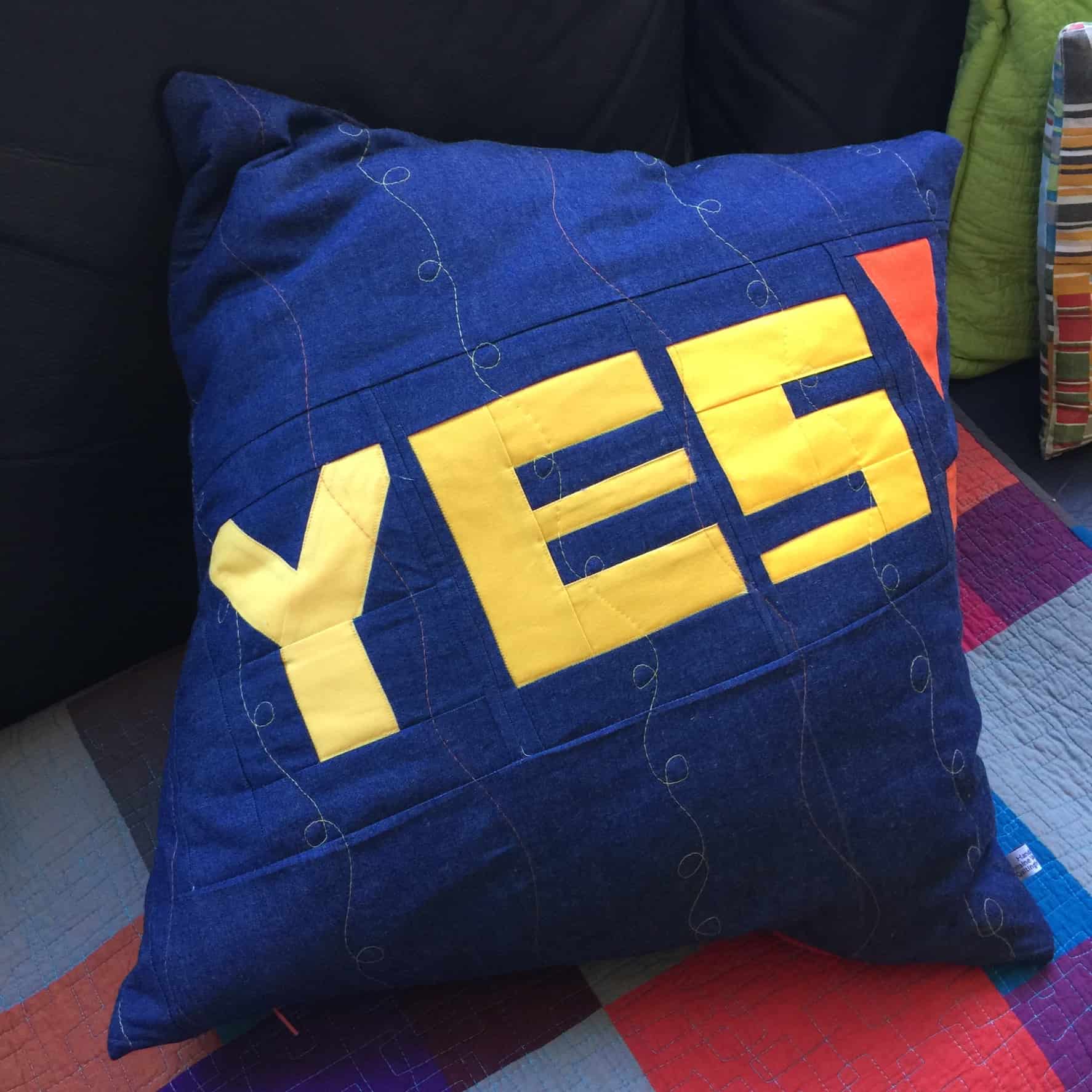 YES! Pillow for a friend