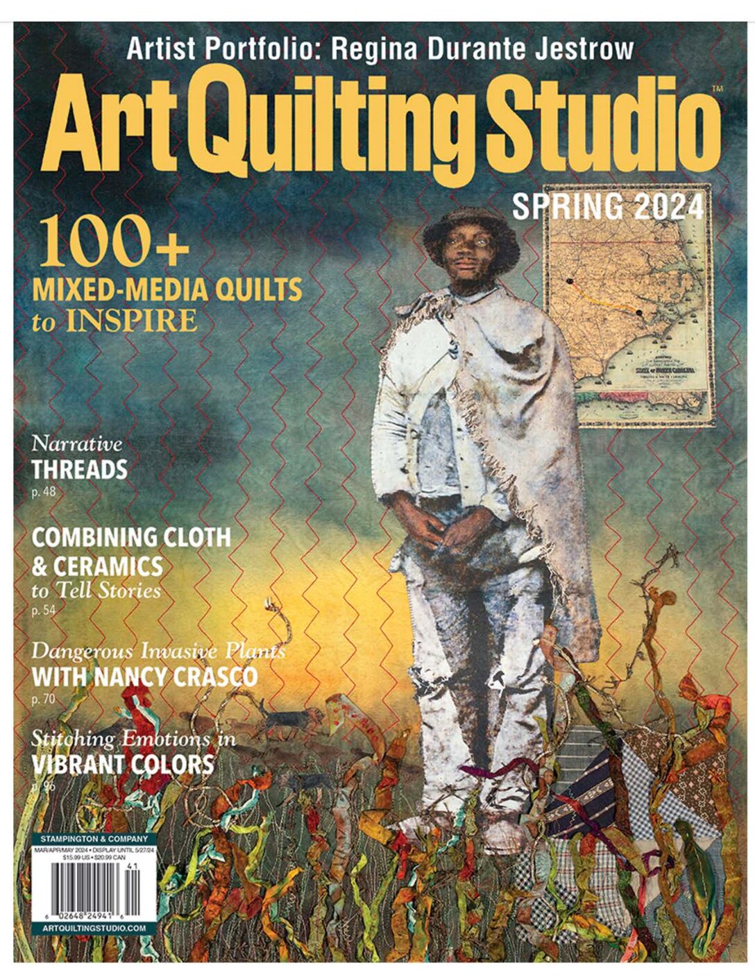 Art Quilting Studio Magazine Spring 2024