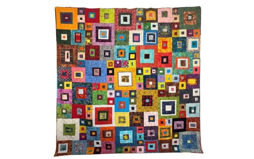 Improv Mosaic: Batik Wedding